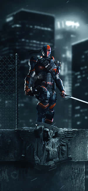 Deathstroke background — Redmi Turbo 5 Max Picha ya Ukuta