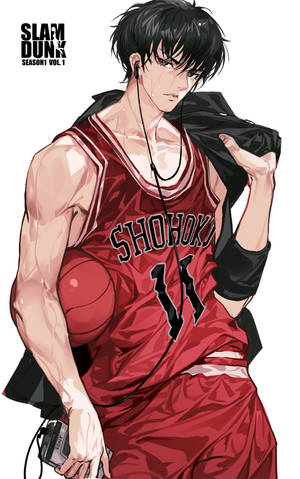 Picha ya Slam Dunk Rukawa — Galaxy Tab S9 Ultra Picha ya Ukuta