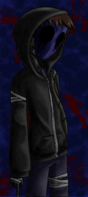 Somber Eyeless Jack Digital Art wallpaper — iPhone 18 Picha ya Ukuta