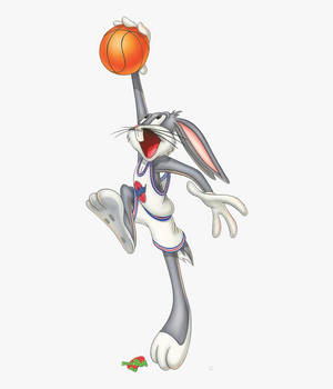 Space Jam basketball player Bugs wallpaper — Motorola Razr Ultra 2026 Picha ya Ukuta