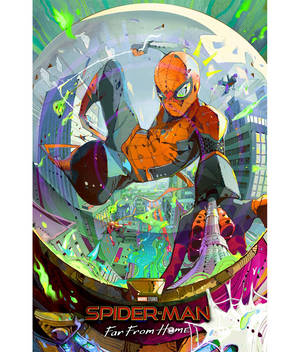 Spider Man Far From Home Fan Art phone wallpaper. — Motorola Razr Ultra 2026 Picha ya Ukuta