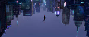 Wallpaper ya Spiderman Anafall Down.