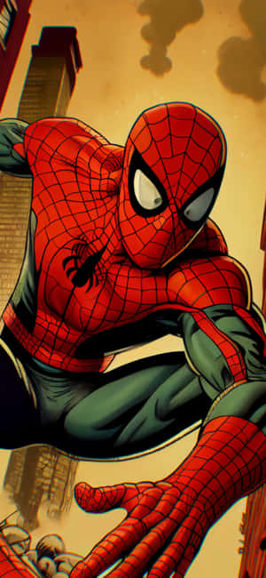 Spiderman Latri — Galaxy F56 Picha ya Ukuta