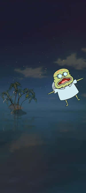 Spongebob Funny Pictures — Realme Narzo 100x Picha ya Ukuta