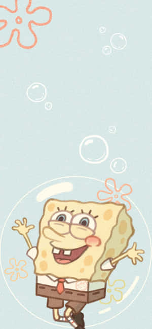 Aesthetic Spongebob Background — Galaxy F56 Picha ya Ukuta