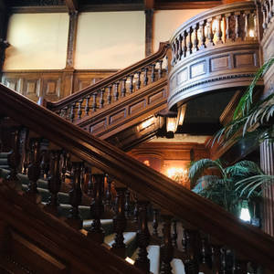 James J Hill Staircase Minneapolis wallpaper — Pixel Watch 3 Picha ya Ukuta