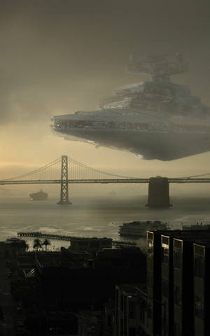 Star Destroyer Star Wars Kompyuta Kibao — RedMagic Tablet Picha ya Ukuta