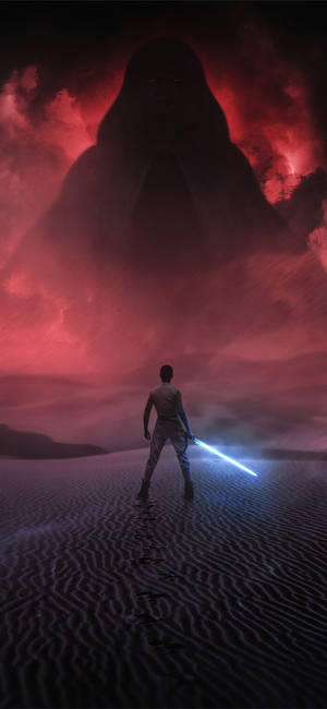 Star Wars IPhone 6 Plus Rey Skywalker — iPhone 14 Picha ya Ukuta