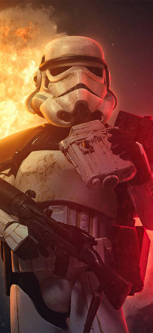 Star Wars Mweusi wa Kipekee iPhone 6 Plus — iPhone 12 Picha ya Ukuta
