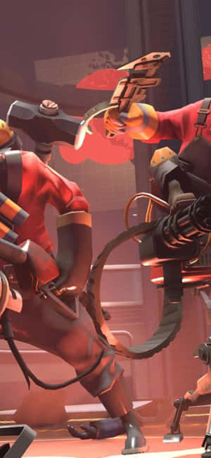 Iphone Xs Team Fortress 2 Background — IQOO Z10R Picha ya Ukuta