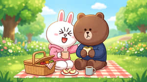 sungura,dubu,sungura,pikiniki,hifadhi,nje,asili,majira ya joto,urafiki,mrembo,kawaii,mchoro,katuni,maisha,burudani,chakula,sandwich,kahawa,majira ya kuchipua,jua — Todoroki mzuri Picha ya Ukuta