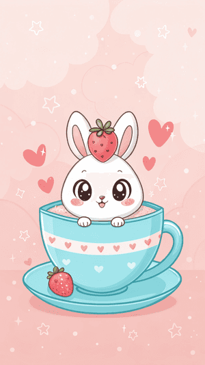 SunguraMrembo,KikombeChaChai,Stroberi,Kawaii,Mrembo,Pinki,Katuni,Mioyo,Tamu,LaKufurahisha