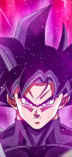 Super Sayan Goku Black Iphone Art — Galaxy S25 FE Picha ya Ukuta