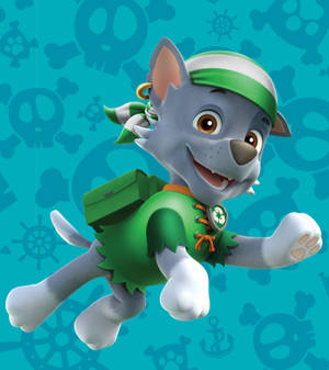 Paw Patrol Pirate Rocky wallpaper — Vivo X Fold3 Pro Picha ya Ukuta