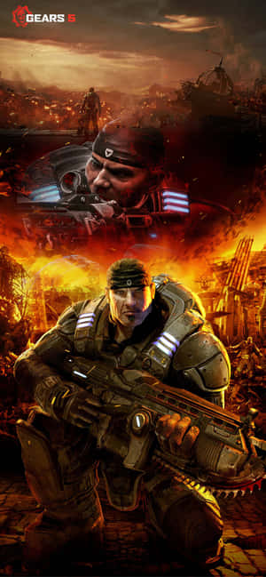 Iphone Xs Max Gears Of War 5 Background — Tecno Camon Air Picha ya Ukuta