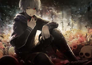 Tokyo Ghoul background — Wahusika wa tokyo ghoul Picha ya Ukuta
