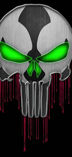 Mwiba wa Punisher — Galaxy S25 FE Picha ya Ukuta