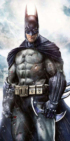 Sura ya Pikseli 3 ya Batman Arkham City — Batman Picha ya Ukuta