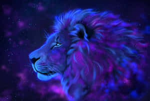 Sura ya Simba wa Galaxy — Galaksi simba Picha ya Ukuta