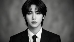 Wanachama wa Stray Kids wamevalia suti rasmi, picha ya kifahari — Stray kids Picha ya Ukuta