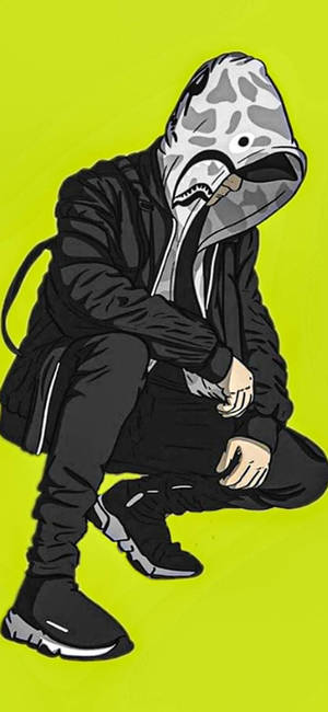 Swag ya Bape Hoodie — Baridi iPhone Picha ya Ukuta