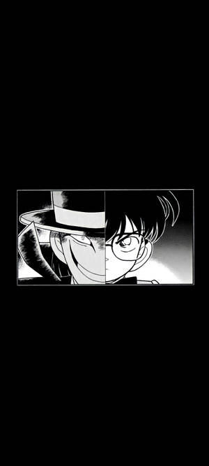 Conan Black Anime wallpaper — 1440x3200 Picha ya Ukuta