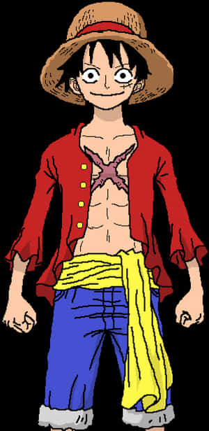 Monkey D Luffy Png, Png Inayowazi — Pastel iPhone Picha ya Ukuta