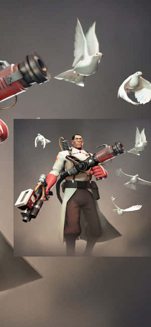 Iphone Xs Team Fortress 2 Background — Galaxy A08 Picha ya Ukuta