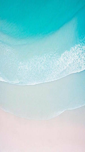Astonishing aqua ocean seashore iPhone 11 wallpaper. — iPhone 11 Picha ya Ukuta