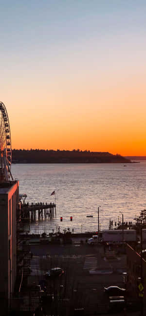Iphone X Seattle Background — Vivo S50 Picha ya Ukuta
