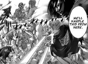 Mandhari ya Panel ya Manga — Panel ya manga Picha ya Ukuta
