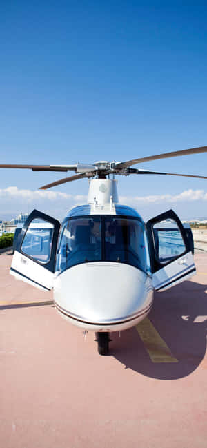 Iphone Xs Max Helicopters Background — Galaxy M47 Picha ya Ukuta