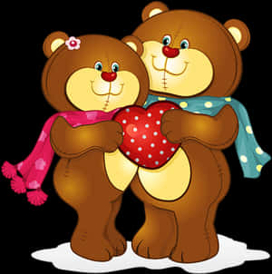 Picha za Katuni za Siku ya Wapendanao za Teddy Bear, Teddy Bear - Picha ya Jozi ya Dubu, Pakua HD PNG — Bear mrembo Picha ya Ukuta