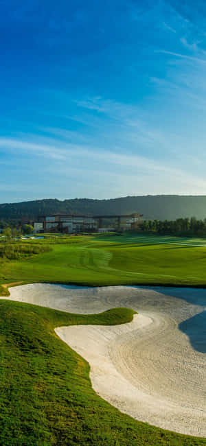 Iphone X Golf Course Background — Nothing Phone (a-series) Picha ya Ukuta