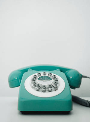 Telefoni cha Mint cha Retro Aesthetic wallpaper