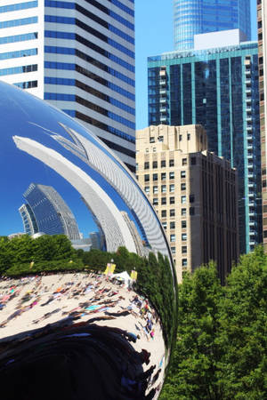 The Bean Chicago Close Up — Huawei MatePad 11.5 S (2025) Picha ya Ukuta