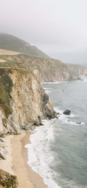 Big Sur background — Galaxy C55 Picha ya Ukuta