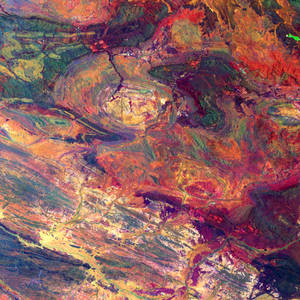 Colorful Earth surface environments wallpaper. — Pixel Watch 5 Picha ya Ukuta