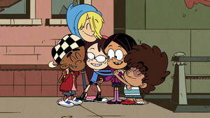 The Casagrandes Friends katika trend game wallpaper — Chromebook Picha ya Ukuta