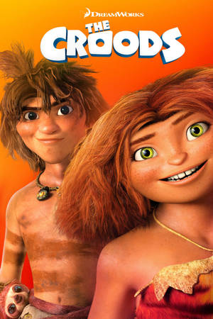The Croods Orange Movie Poster — Huawei MatePad Pro Max Picha ya Ukuta