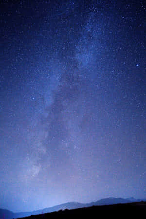 Starry Sky Background — Vivo Pad6 Pro Picha ya Ukuta