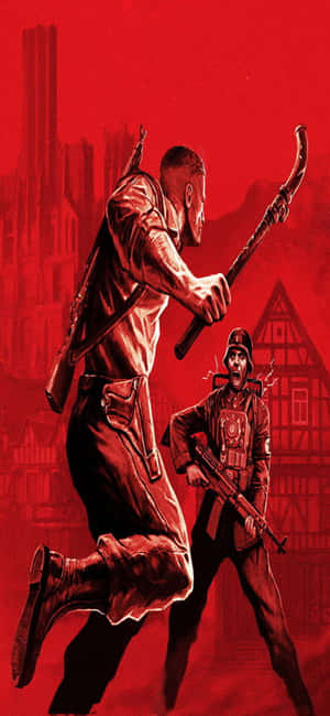 Iphone Xs Wolfenstein Ii Background — RedMagic Picha ya Ukuta