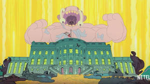 The Midnight Gospel White House wallpaper
