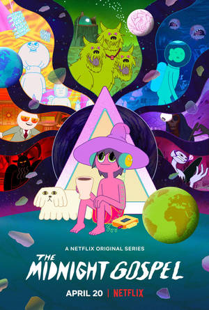 The Midnight Gospel Netflix Promotional Poster wallpaper
