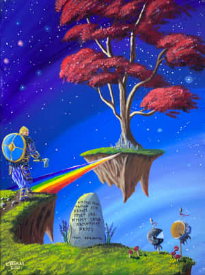 The Mystical Bifrost Bridge of Norse Mythology — Galaxy Z TriFold Picha ya Ukuta