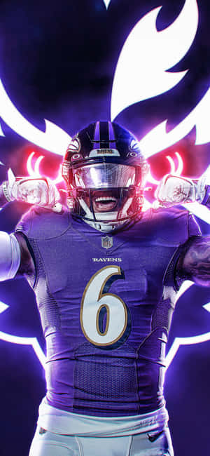 Picha ya nyuma ya NFL — Honor Power Picha ya Ukuta