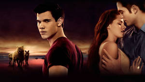The Twilight Saga Jacob Bella Edward wallpaper