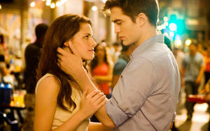 The Twilight Saga Bella na Edward wa Kimahaba wallpaper