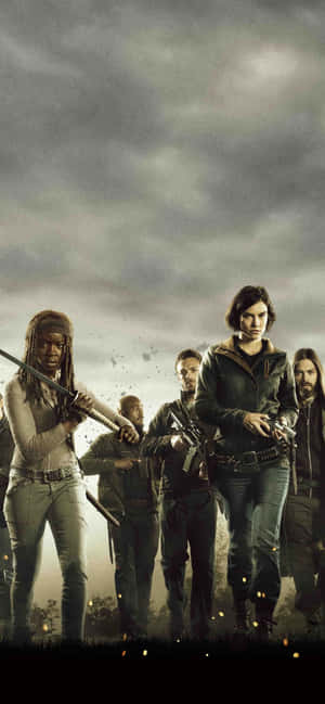 The Walking Dead Iphone [wallpaper] — Realme P3 Ultra Picha ya Ukuta