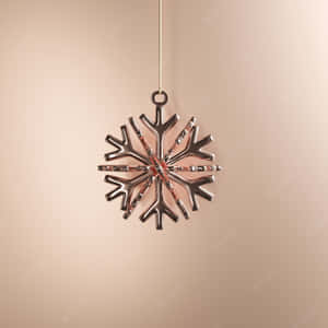 Krismasi ya Rose Gold — Krismasi Picha ya Ukuta